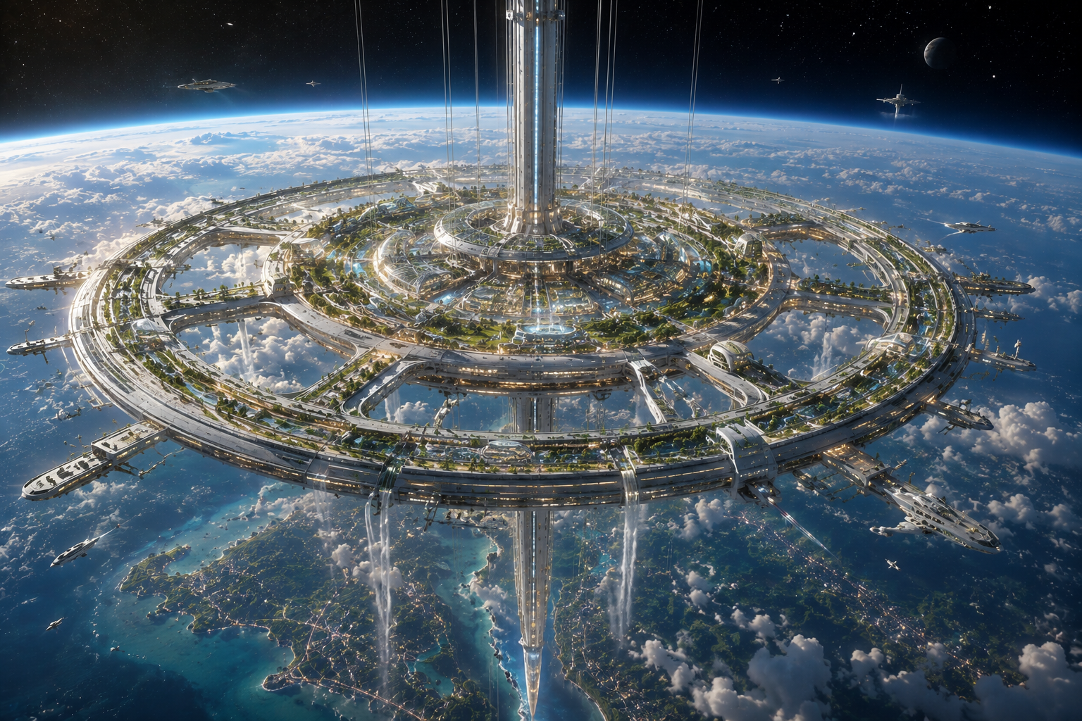 ORBITAL SPACE STATION — design development