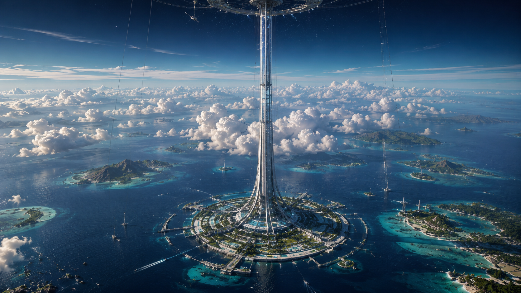 ORBITAL ELEVATOR — initial concept