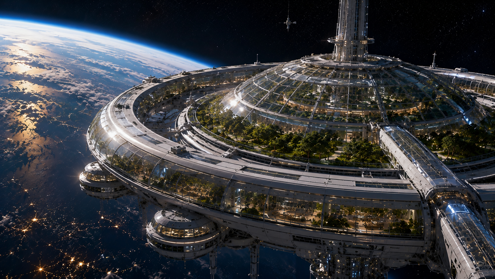 ORBITAL SPACE STATION — initial concept